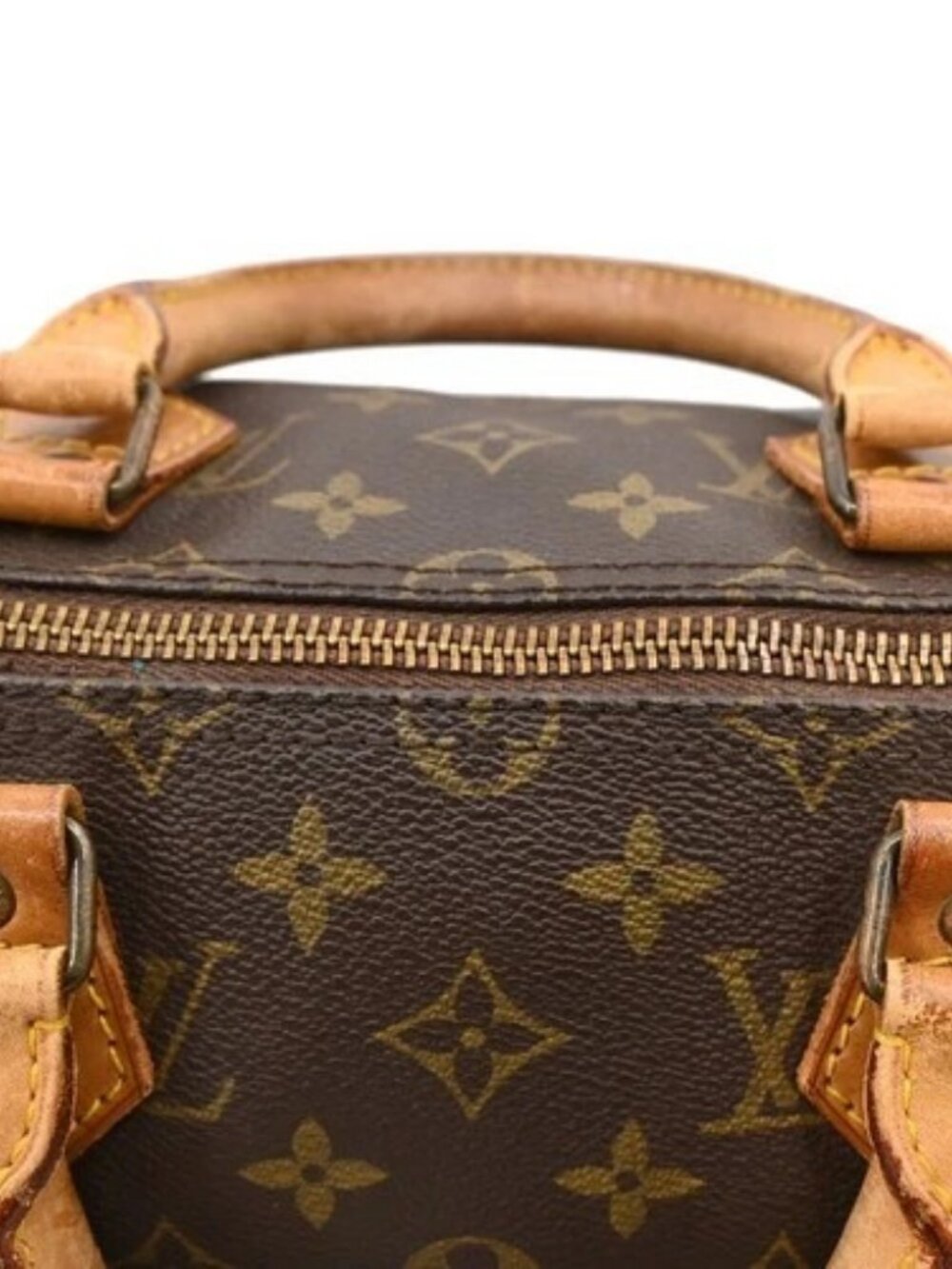 Best02 LOUIS VUITTON SPEEDY 35 HANDBAG MONOGRAM CANVAS M41524 831SA YQ07367 - Picture 7 of 15